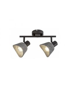 Rabalux Spot rasveta Farelia E14 2X MAX 10W crna (73006) - RAS003225A00000