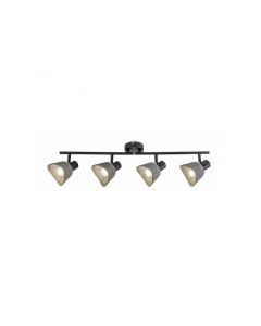 Rabalux Spot rasveta Farelia E14 4X MAX 10W crna (73008) - RAS003227A00000