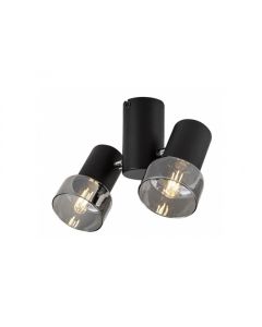 Rabalux Spot rasveta Hatice E14 2x MAX 15W crna (73053) - RAS003231A00000