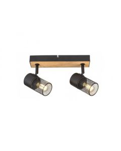 Rabalux Spot rasveta Metta E14 2x MAX 40W hrast (71152) - RAS002886A00000
