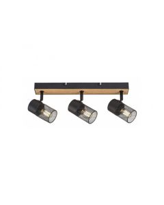 Rabalux Spot rasveta Metta E14 3x MAX 40W hrast (71153) - RAS002887A00000