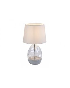 Rabalux Stona lampa Apolonia E27 1x MAX 40W bela (74227) - RAS003272A00000