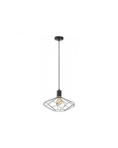 Rabalux Visilica Fran E27 1x MAX 40W mat crno (72241) - RAS002770A00000
