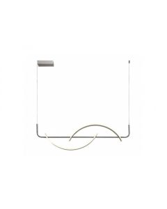 Rabalux Visilica Jarnelle LED 35W brušeni hrom (72233) - RAS002941A00000