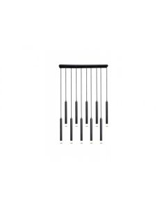 Rabalux Visilica Ramira G9 10x MAX 5W crna (72364) - RAS003215A00000