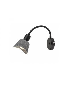 Rabalux Zidna lampa Farelia E14 1X MAX 10W crna (73009) - RAS003228A00000