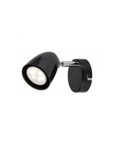 Rabalux Zidna lampa Perico GU10 1X MAX 5W crna (73015) - RAS002728A00000