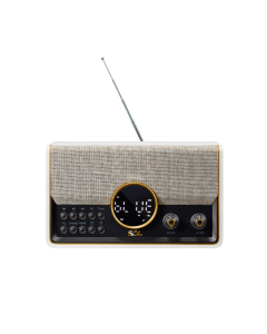 Radio prijemnik prenosni retro RRT5B 2x5W FM,USB,micro SD,bluetooth - GB6984