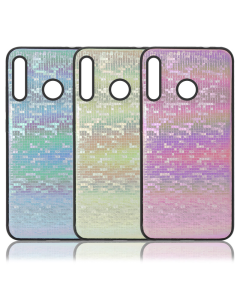 Maska za Samsung M10 Rainbow Mosaic bela - 035350