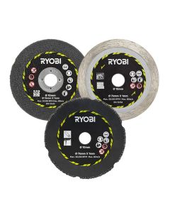 RYOBI Set diskova za sečenje različitih materijala za RCT18C-0 (3 kom) RAKCOT03 - RAKCOT03