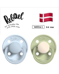 REBAEL varalice za bebe, 0-6 mes, 2 kom, Plava i Maslina, RBL16661992