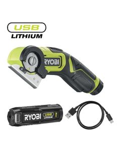 RYOBI Kompaktni aku alat za sečenje, USB Lithium 4V (2,0 Ah) RCT4-120G - RCT4-120G