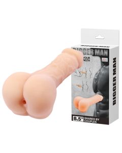 Realistična Navlaka za Penis Bigger Man - 009176