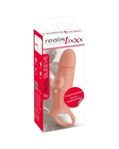 Realistična vibrirajuća navlaka za penis RealSleeve Close - 54051570000