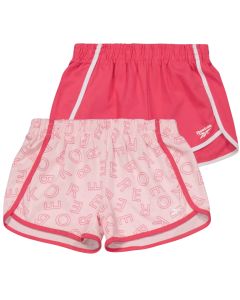 REEBOK set dva šorca za devojčice, roze - S4550RG4
