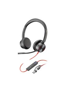 POLY HP Blackwire 8225 Stereo Microsoft Teams Certified USB-C 8X225AA