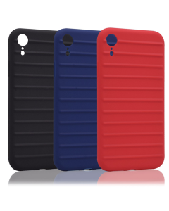 Maska za Samsung J6 Plus/ J610F (2018) EU Ribbed crna - 029872