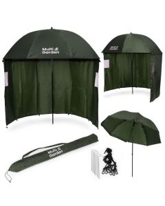 MULTIGARDEN Ribolovački suncobran podesive visine sa zidovima,