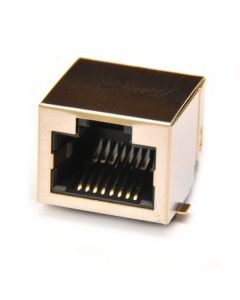 OEM Utičnica RJ45 SMD u metalnom kućištu - RJ45-008