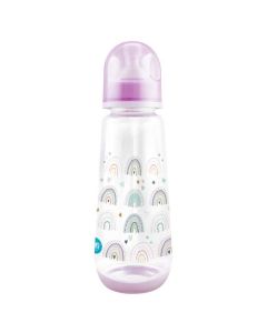 ELFI Flašica plastična- super clear FANTASY, 250 ml - RK02-ljubičasta
