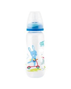 ELFI Flašica plastična - super clear FUN IN THE PARK, 250 ml - RK04-zec