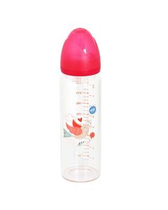 ELFI Flašica staklena - Borosilikat USPAVANA ŠUMA, 250 ml - RK12-crvena