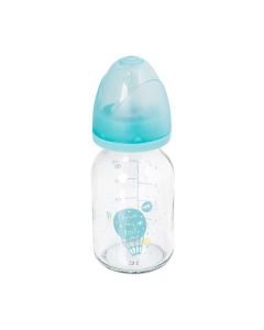 ELFI Flašica staklena SWEET BABY, 120 ml - RK76-plava