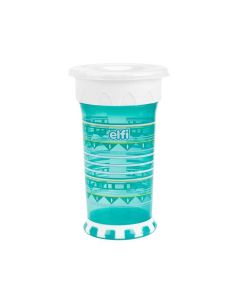 ELFI Šolja magična neprosipajuća TRENDY BABY, 360 ml - RK78-zelena