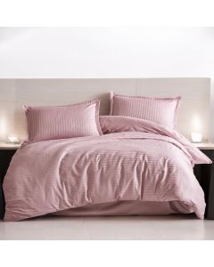 VIKTORIJA Set Posteljina Saten 200x220cm Pudra - VLK000494-pudradezen