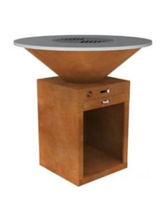 NATNEC  Roštilj od korten čelika - Klasik 45 x 45 x 100