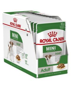 ROYAL CANIN Mini Adult sosić 12x85g - PS1001