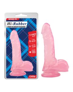 Roze dildo sa testisima 20cm - CN-711754366