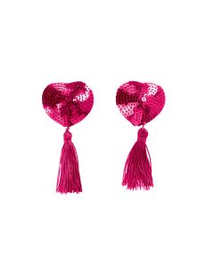 Roze kićanke za grudi - ff001102
