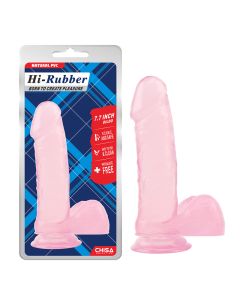 Roze realisticni dildo sa testisima 20cm - CN-711741126