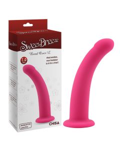 Roze silikonski dildo bez testisa Bend Over - CN-544098547
