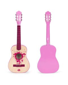 ECO TOYS Roze velika gitara za decu – ecotoys