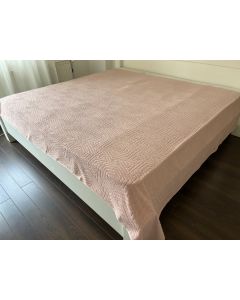 Frotir prekrivač 200x200cm roze Summer - VLK000543summerroze