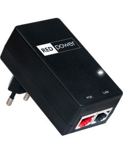 RED POWER RP24V1A-P-WM-EU PoE adapter 24V1A FE - RP003