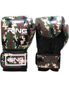 RING rukavice za boks 10 OZ kozne - RS 3311-10 army - 2973
