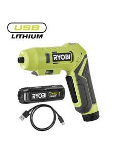RYOBI Kompaktni aku okretni odvijač USB Lithium 4V (2,0 Ah) RSDP4-120G - RSDP4-120G