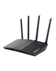 ASUS Bežični ruter RT-AX57 Wi-Fi AX3000 2402 Mbps 574 Mbps 4 antene crna - RT-AX57