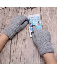 Rukavice za touch screen BRAIDED crne