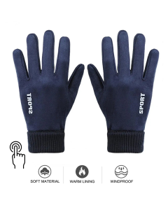 Rukavice za touch screen Sport plave - 210750