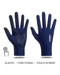 Rukavice za touch screen Sport Zero plave - 210753