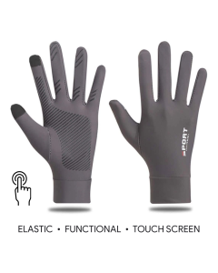 Rukavice za touch screen Sport Zero sive - 210754