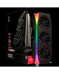 XFX Mercury AMD Radeon RX 9070XT OC Magnetic Air Edition with RGB 16GB GDDR6 HDMI 3xDP, AMD RDNA 4
