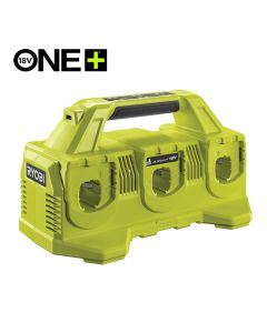 RYOBI Punjač baterija 4A sa 6 portova (ulaza), 18V ONE+ RC18640 - RC18640