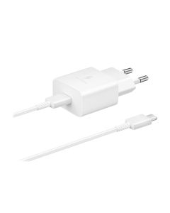 SAMSUNG Kućni punjač EP-T1510-XWE FAST Type C 15W sa kablom , bela - 1300316