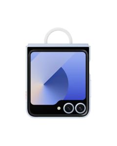 SAMSUNG Plastična maska sa prstenom za Z Flip 6, providna - 1301308