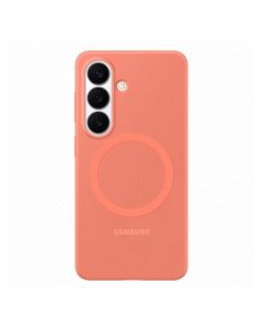 SAMSUNG silikonska futrola sa magnetom za S26 CRVENA CoralRed+gratis providna EF-ES942-COE